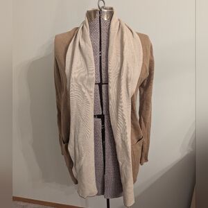 Aritzia Babaton Tan Cardigan Sweater